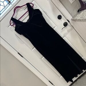 Night Way Collections Black Velvet Wedding Dress